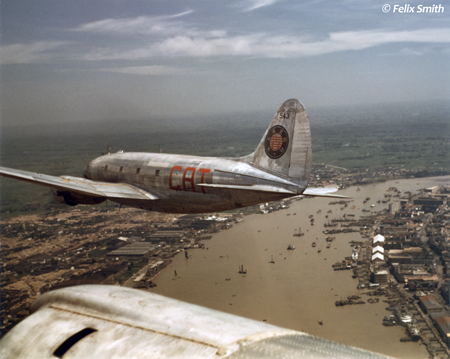 CAT C-46 Hawaii---Shanghai Original Color (Copyright Felix Smith)